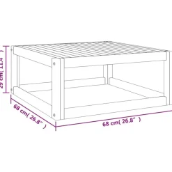 vidaXL - Loungeset - Lichtgrijze - Acaciahout - 9 stuks - Met kussens New
