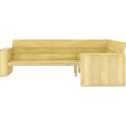 vidaXL - Loungeset Voor De Tuin - Bruin - Geïmpregneerd grenenhout Sale