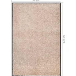 vidaXL - Mat - Beige - Polypropyleen - 80 x 120 cm New