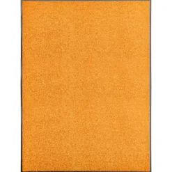 vidaXL - Mat - Oranje - Stof - 90 x 120 cm Outlet