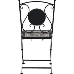 vidaXL - Mozaïek Bistroset - Grijs - Keramiek Clearance