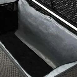 vidaXL - Opbergcontainer Voor Buiten - Zwart - Poly rattan - 100 x 50 x 50 cm Clearance