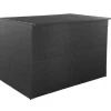 vidaXL - Opbergcontainer Voor Buiten - Zwart - Poly rattan Clearance