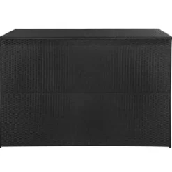 vidaXL - Opbergcontainer Voor Buiten - Zwart - Poly rattan Clearance