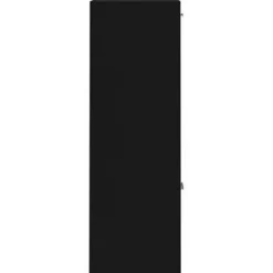 vidaXL - Opbergkast - Zwart - Bewerkt hout Clearance