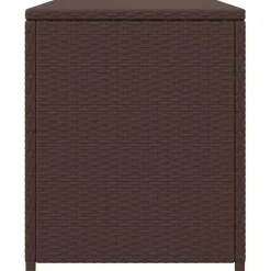 vidaXL - Opbergkist - Bruin - Poly rattan Hot