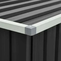 vidaXL - Opslagkist - Antraciet - Staal - 171 x 99 x 93 cm