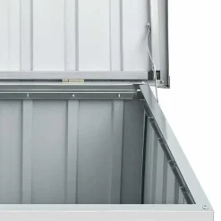 vidaXL - Opslagkist - Antraciet - Staal - 109 x 67 x 65 cm Online