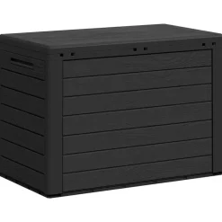 vidaXL - Opslagkist - Antraciet - Polypropyleen Sale
