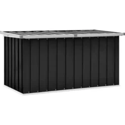 vidaXL - Opslagkist - Antraciet - Staal - 129 x 67 x 65 cm Discount