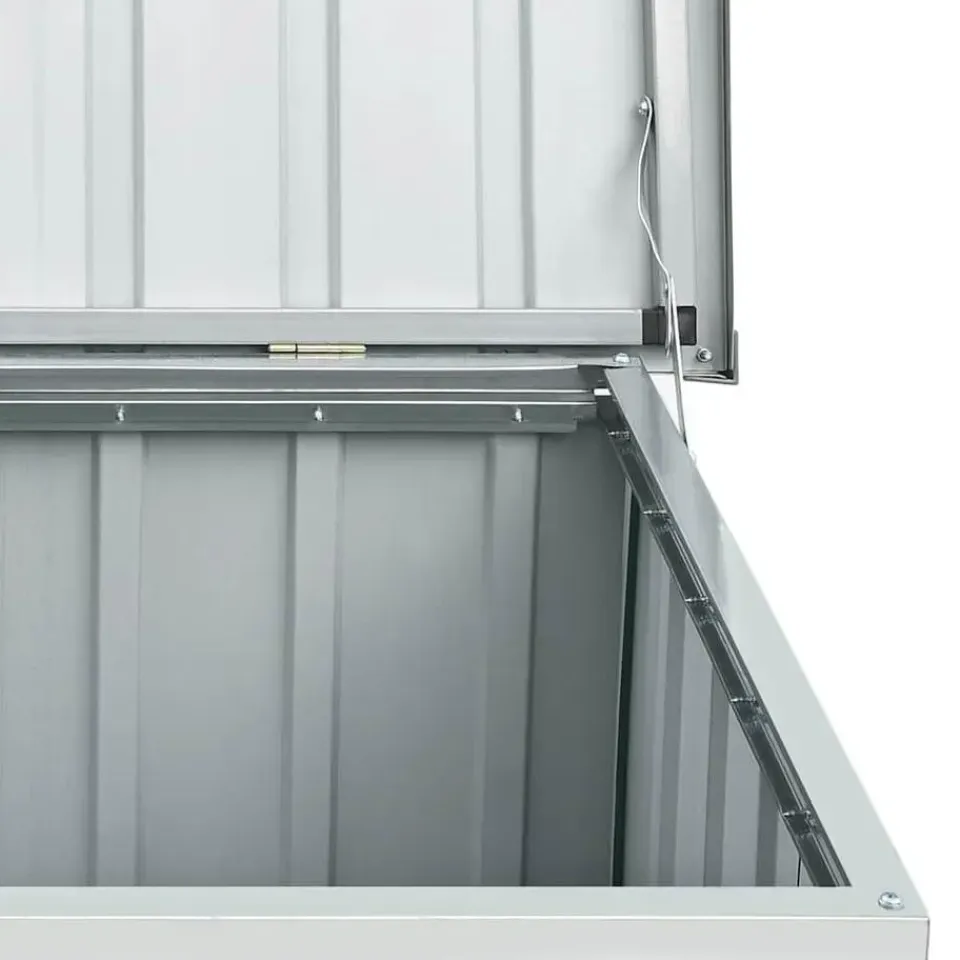 vidaXL - Opslagkist - Antraciet - Staal - 129 x 67 x 65 cm Discount