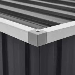 vidaXL - Opslagkist - Antraciet - Staal - 149 x 99 x 93 cm Hot