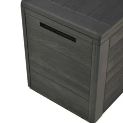 vidaXL - Opslagkist - Antraciet - Polypropyleen Clearance