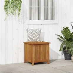 vidaXL - Opslagkist - Bruin - Hout - 60 x 50 x 58 cm Online