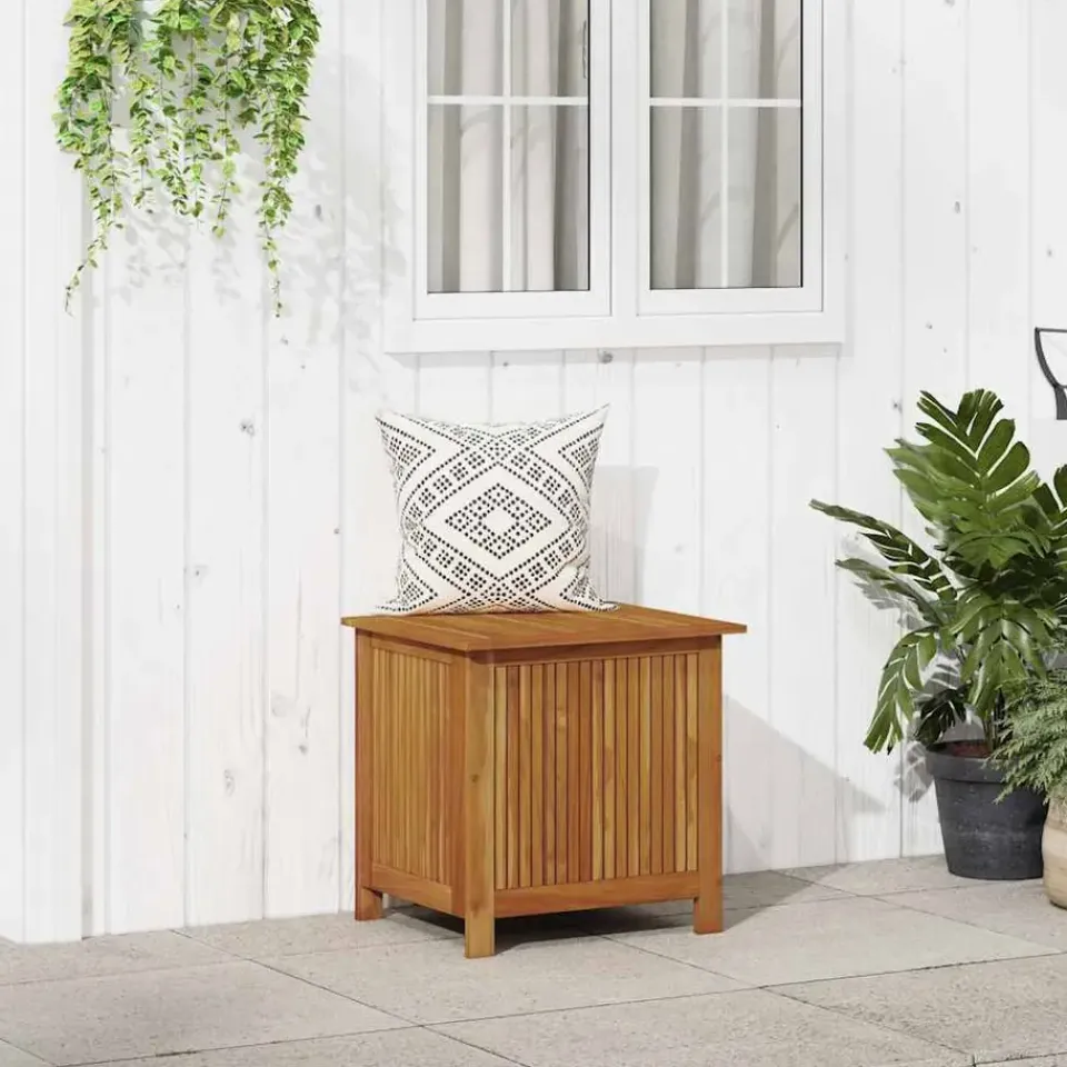 vidaXL - Opslagkist - Bruin - Hout - 60 x 50 x 58 cm Online