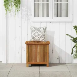 vidaXL - Opslagkist - Bruin - Hout - 60 x 50 x 58 cm Online