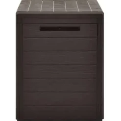 vidaXL - Opslagkist - Bruin - Polypropyleen