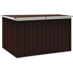 vidaXL - Opslagkist - Bruin - Staal - 149 x 99 x 93 cm Sale