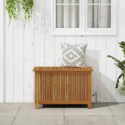 vidaXL - Opslagkist - Bruin - Hout - 90 x 50 x 58 cm