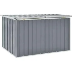 vidaXL - Opslagkist - Grijs - Staal - 149 x 99 x 93 cm Hot