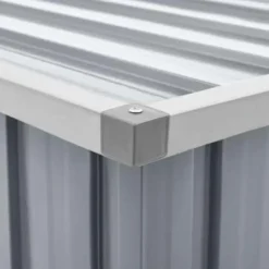 vidaXL - Opslagkist - Grijs - Staal - 149 x 99 x 93 cm Hot