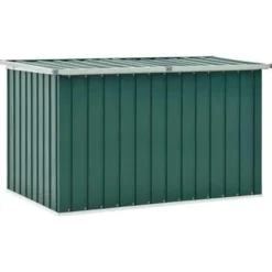 vidaXL - Opslagkist - Groen - Staal - 149 x 99 x 93 cm Best