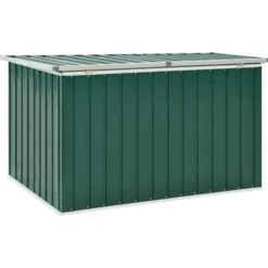 vidaXL - Opslagkist - Groen - Staal - 149 x 99 x 93 cm Best