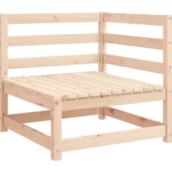 vidaXL - Palletbank - Antraciet - Grenenhout New