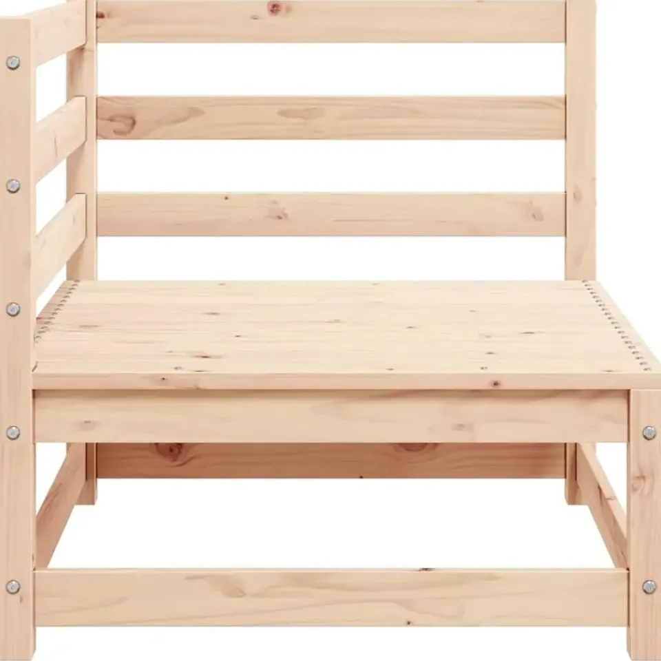 vidaXL - Palletbank - Antraciet - Grenenhout New