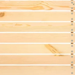 vidaXL - Palletbank - Antraciet - Grenenhout New