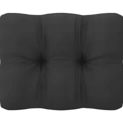 vidaXL - Palletbank - Antraciet - Grenenhout New