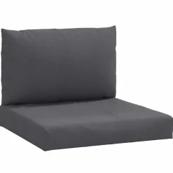 vidaXL - Palletkussen - Antraciet - Stof Hot