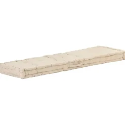 vidaXL - Palletkussen - Beige - Katoen Outlet