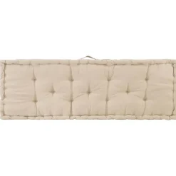 vidaXL - Palletkussen - Beige - Katoen Outlet