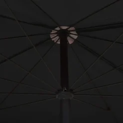 vidaXL - Parasol - Zwart New