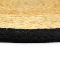 vidaXL - Placemat - Zwart - Katoen - 6 stuks Hot