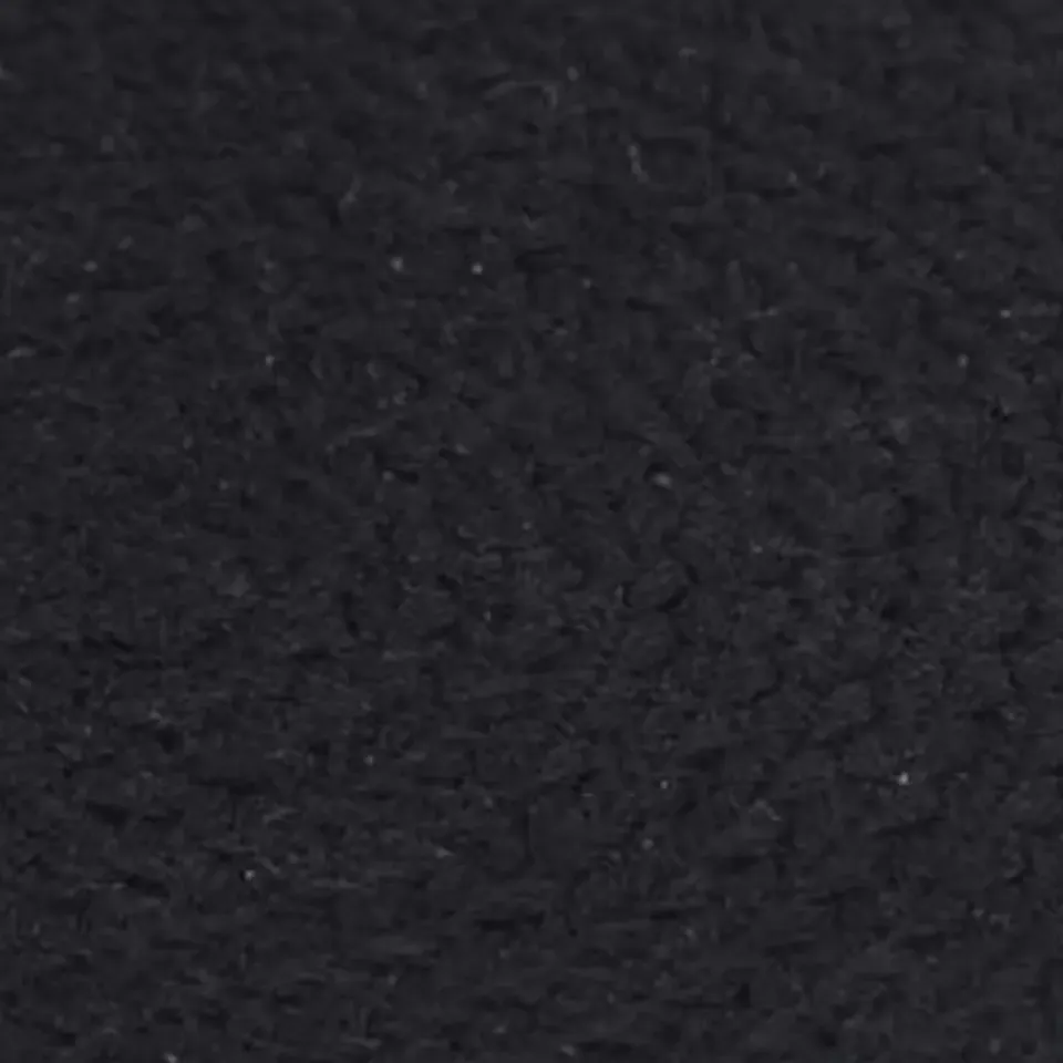 vidaXL - Placemat - Zwart - Katoen - 4 stuks