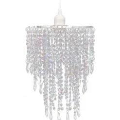vidaXL - Plafondlamp - Transparent - Staal - 22.5 x 30.5 cm Sale