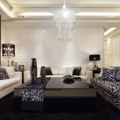 vidaXL - Plafondlamp - Transparent - Staal - 22.5 x 30.5 cm Sale