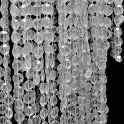 vidaXL - Plafondlamp - Transparent - Staal - 26 x 70 cm New