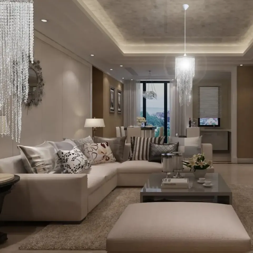 vidaXL - Plafondlamp - Transparent - Staal - 26 x 70 cm New