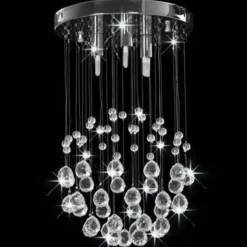 vidaXL - Plafondlamp - Zilver - Metaal Clearance