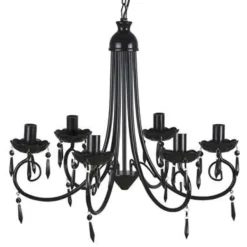 vidaXL - Plafondlamp - Zwart - Metaal - 55.5 x 46 cm Hot