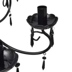 vidaXL - Plafondlamp - Zwart - Metaal - 55.5 x 46 cm Hot