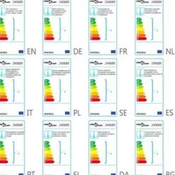 vidaXL - Plafondlamp - Zwart - Metaal - 55.5 x 46 cm Hot