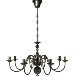 vidaXL - Plafondlamp - Zwart - Metaal - 80 x 45 cm Clearance