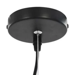 vidaXL - Plafondlamp - Zwart - Metaal - 40 cm - 2 stuks Clearance
