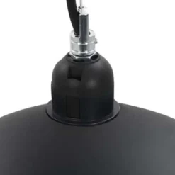 vidaXL - Plafondlamp - Zwart - Metaal - 40 cm - 2 stuks Clearance