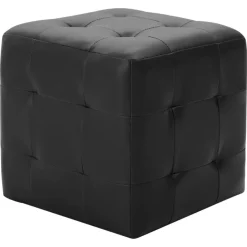 vidaXL - Poef - Zwart - Kunstleer Hot