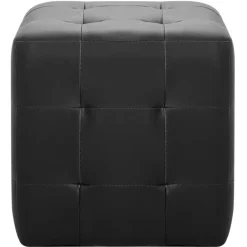 vidaXL - Poef - Zwart - Kunstleer Hot